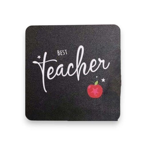 Picture of BEST TEACHER COASTER
